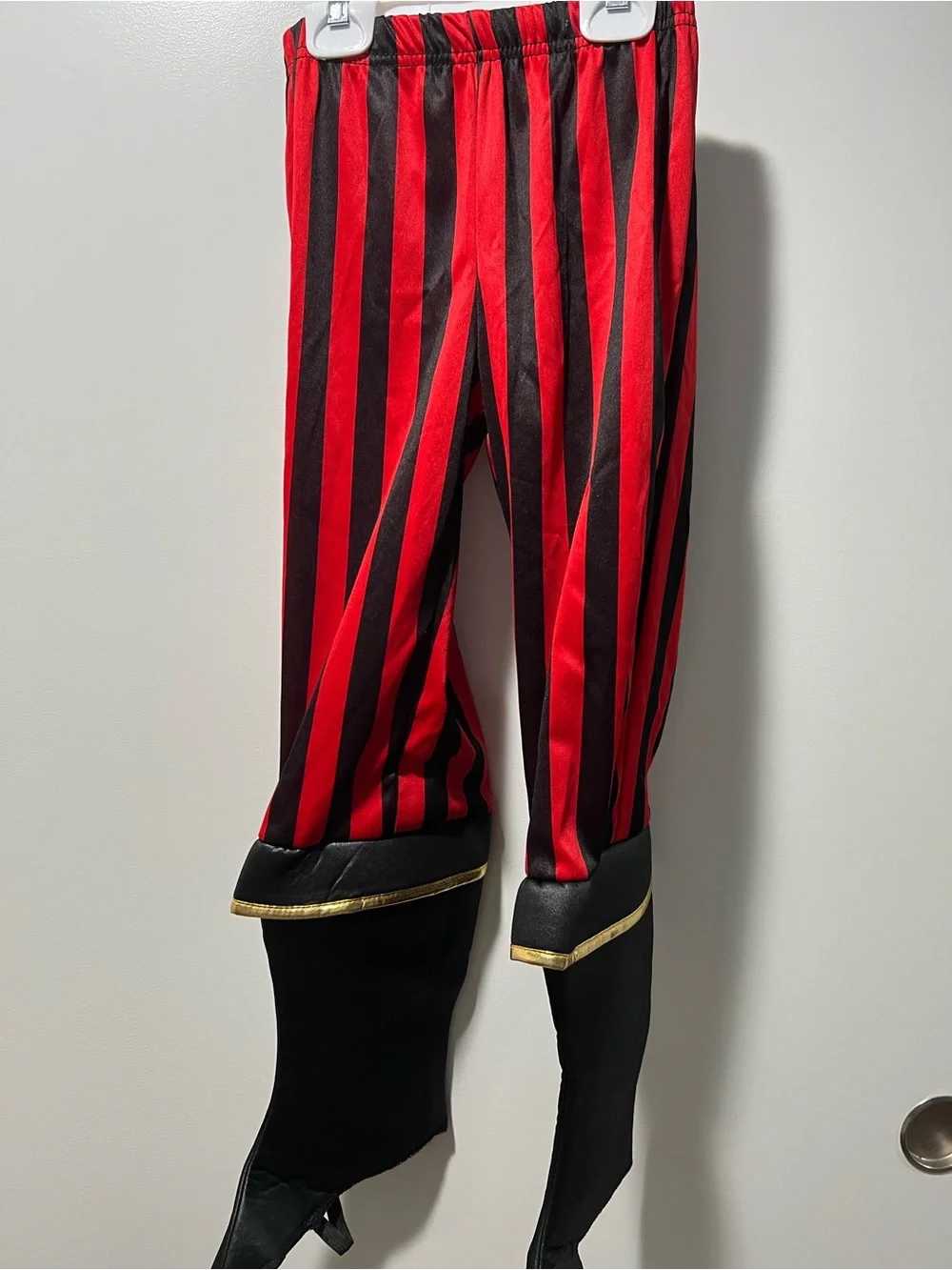 Child's Pirate Costume - Black, Red & Gold